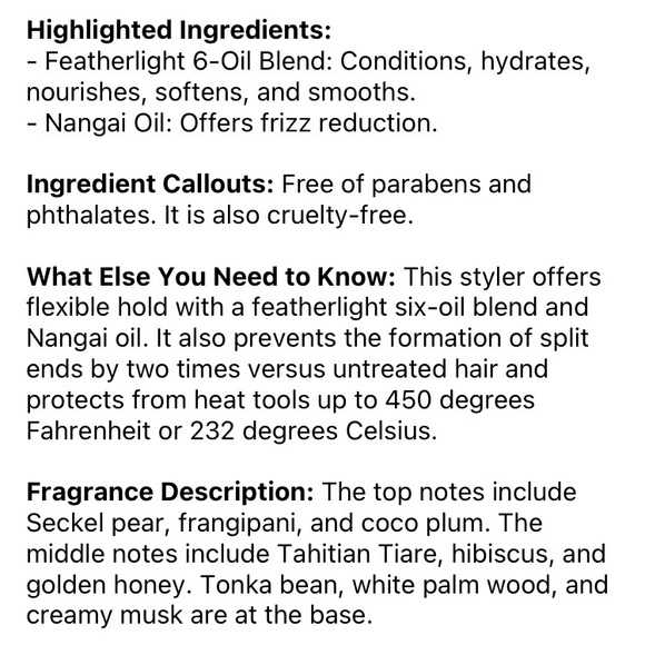 🔵[Bb.] NWT Deluxe 30mL Hairdresser’s Invisible Oil Long Last Styling Cream - Picture 5 of 14